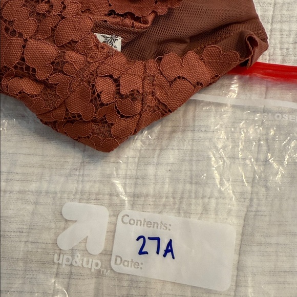 Free People Dream Away Terra Cotta Lace Brami Small - Picture 9 of 9